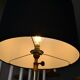 Lampadaire tripode vintage laiton doré