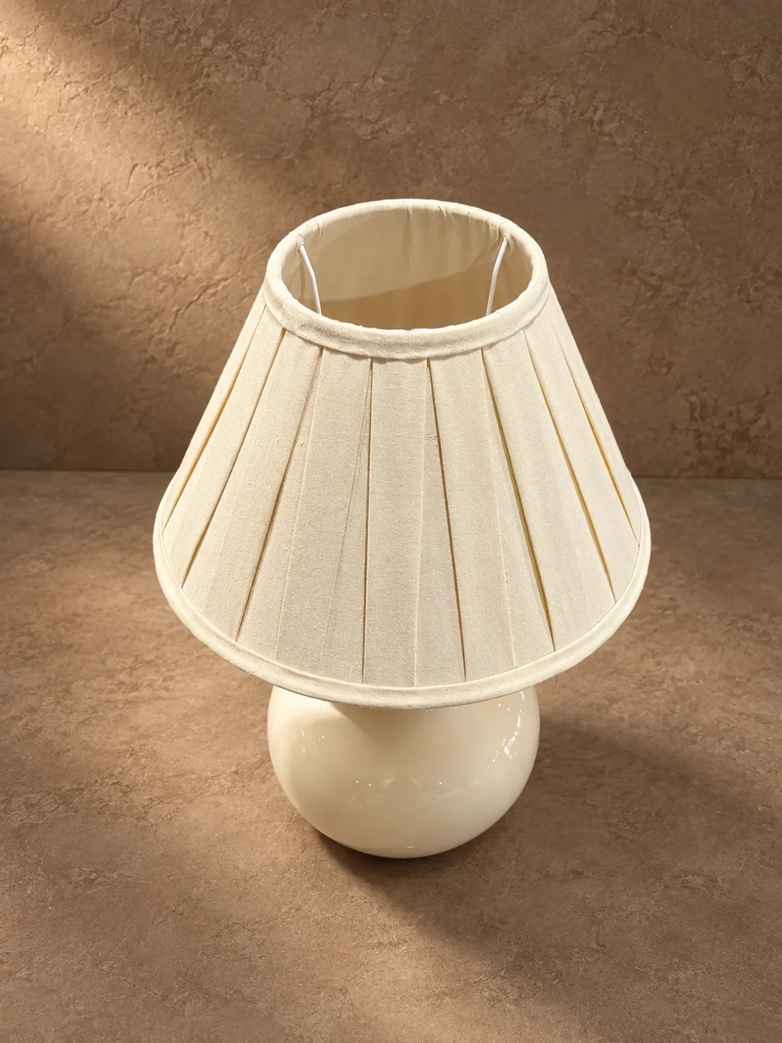 Brussels Porcelain Lamp S.A. – N.V. vintage, Belgium, circa 1980