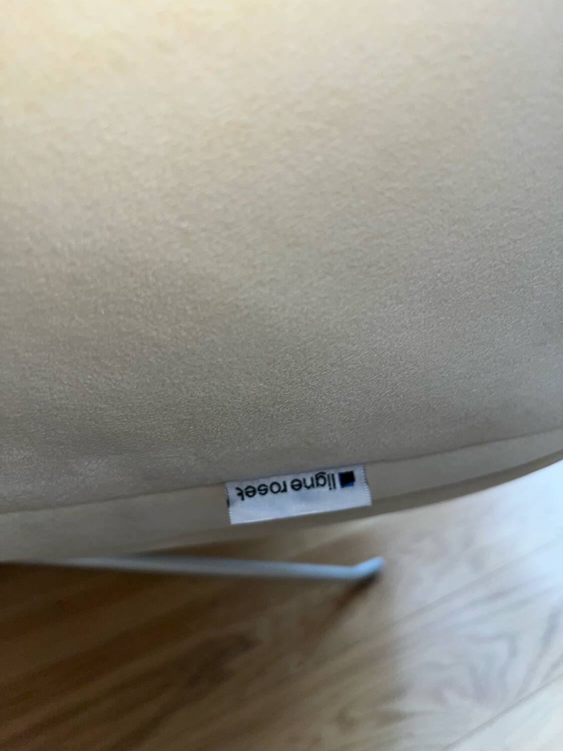 2 POP armchairs with Ligne Roset pouf