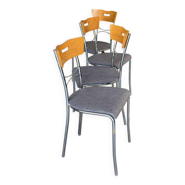 Ensemble de 4 chaises de salle à manger Plurma