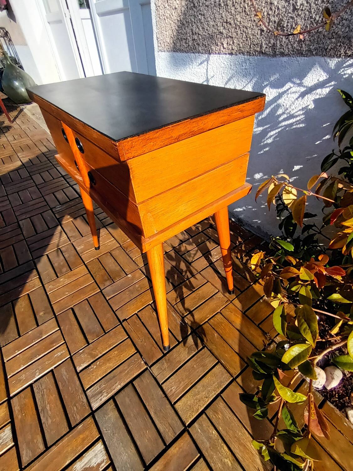 Scandinavian bedside table