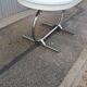 Vintage oval table with integrated extension