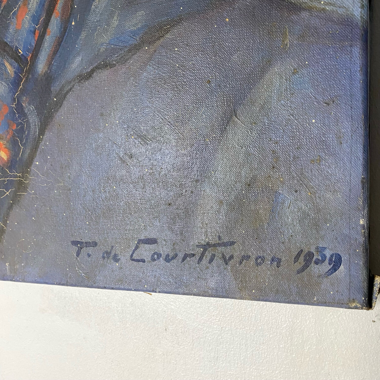 Portrait of Woman T. de Courtivron 1939