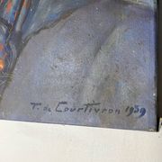 Portrait of Woman T. de Courtivron 1939