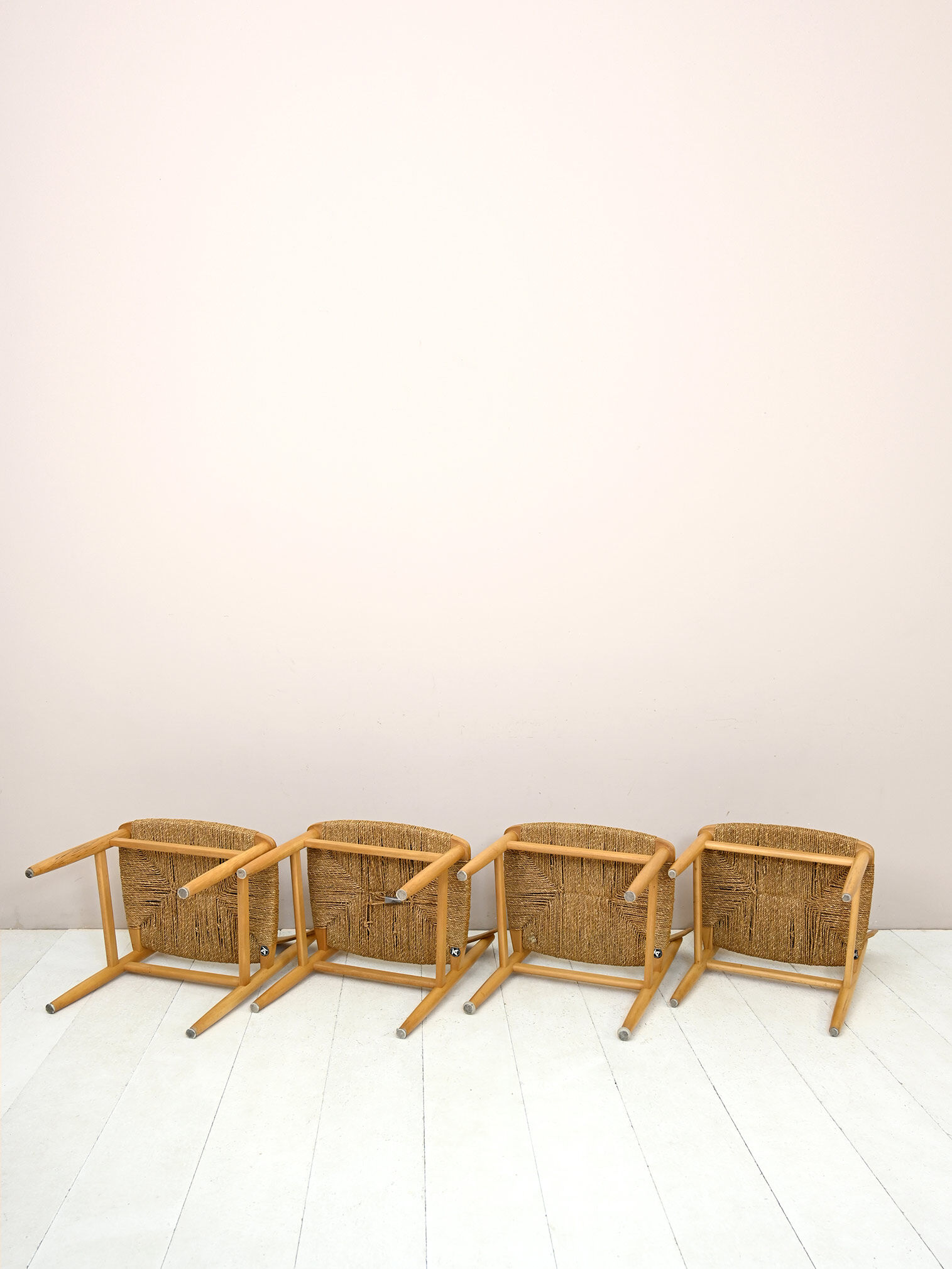 Set of 8 chairs by børge mogensen for karl andersson