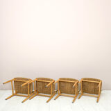 Set of 8 chairs by børge mogensen for karl andersson