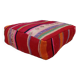 Handmade Berber pouf in wool 60 X 60 X 20 CM
