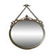 Louis XVI Round Mirror 35x73cm