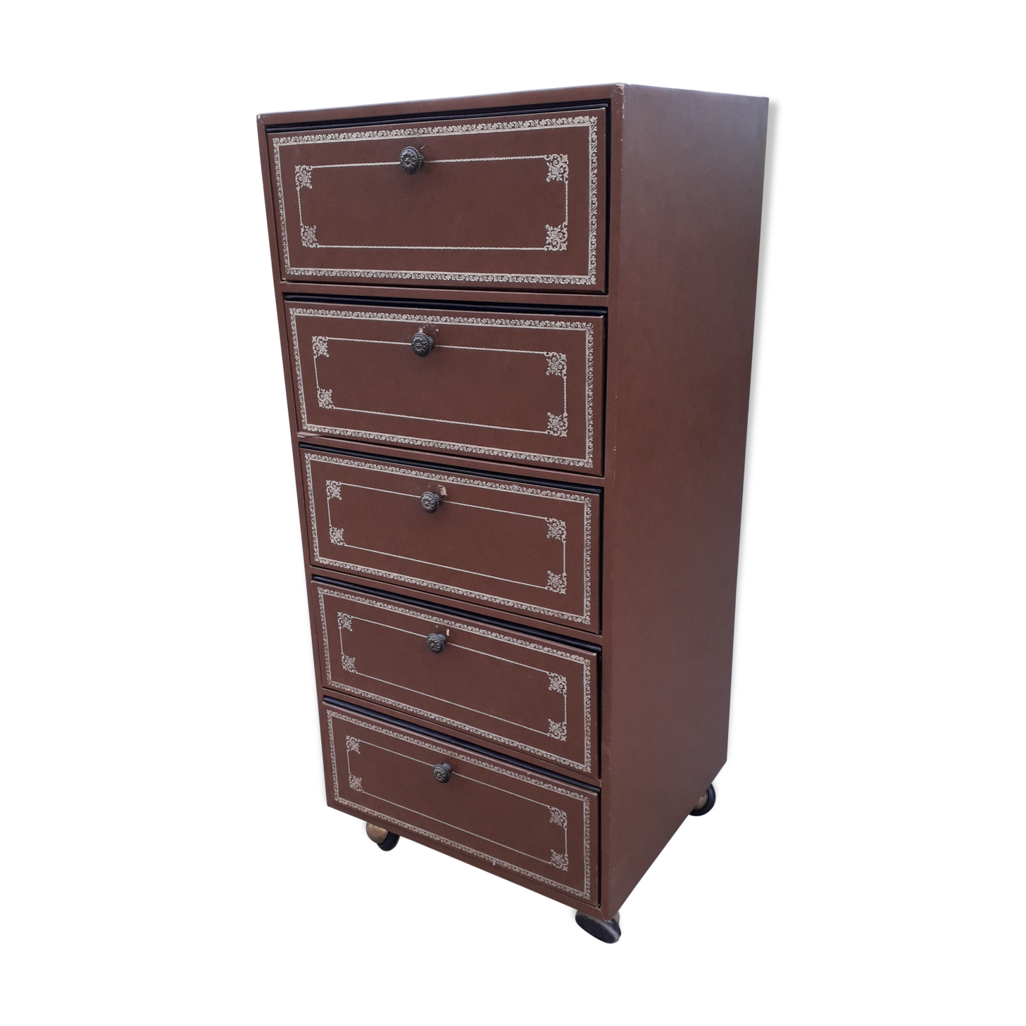 Leather cardboard boxer