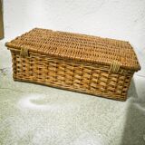 Wicker suitcase
