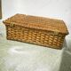 Wicker suitcase