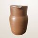 Set of 3 matte stoneware jugs