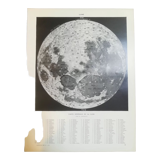 Lithograph on the moon of 1928
