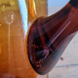 Amber glass decanter from Biot