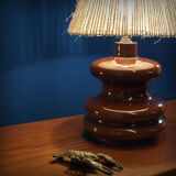 Vintage ceramic lamp foot