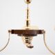 Art deco chandelier, Poland, 1960s