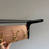 Vintage wall coat rack by Alfred Hendrickx for Belform, 60s