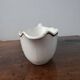Digoin Sarreguemines sauceboat with hand-painted waterfowl decoration