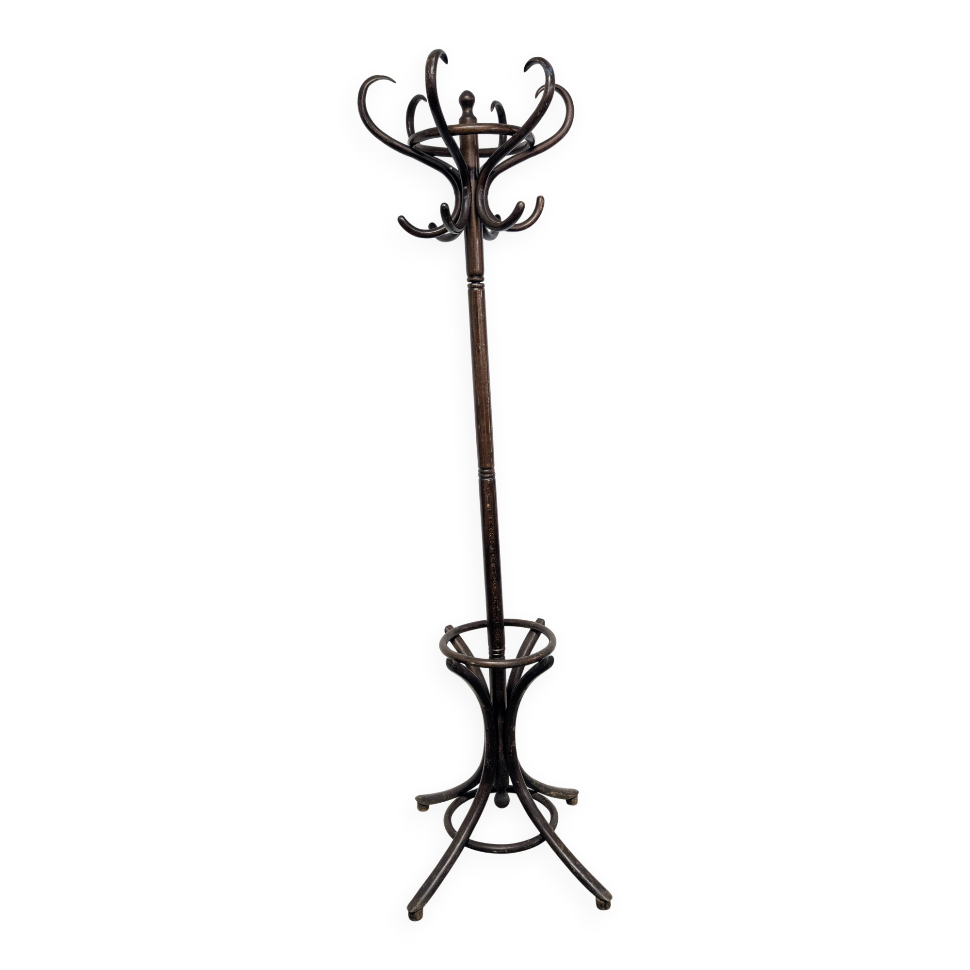 Bentwood bistro parrot coat rack
