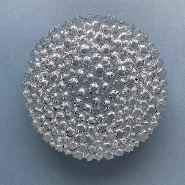 Limburg bubble glass ceiling light