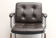 1970s leather chair Drabert darkbrown