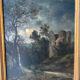 Moonlit landscape, 19th century