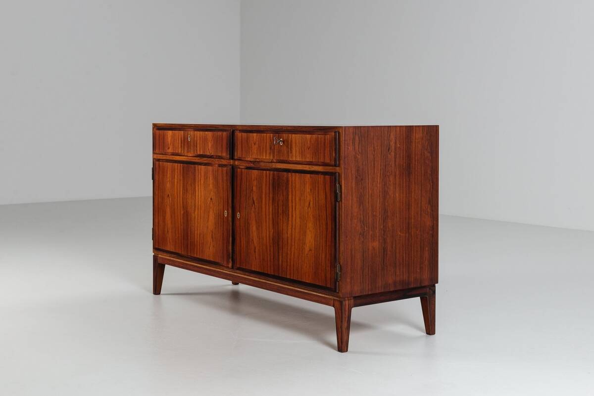 Gunni Omann model 5 sideboard in rosewood Omann Jun Denmark 1960