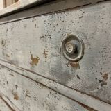 Directoire patinated chest of drawers