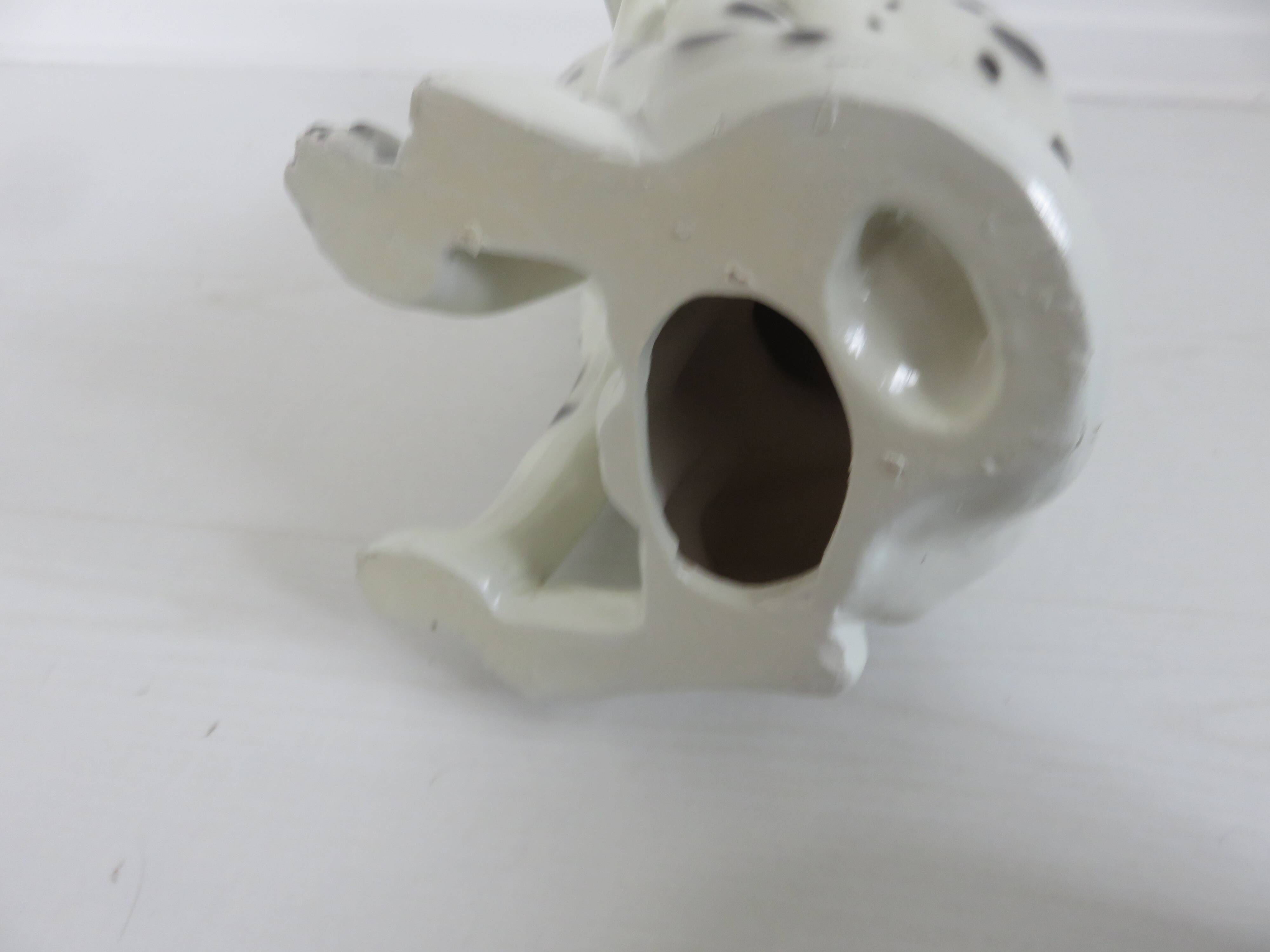 Very large ceramic Dalmatian, Italy, 1960-1970, 43cm