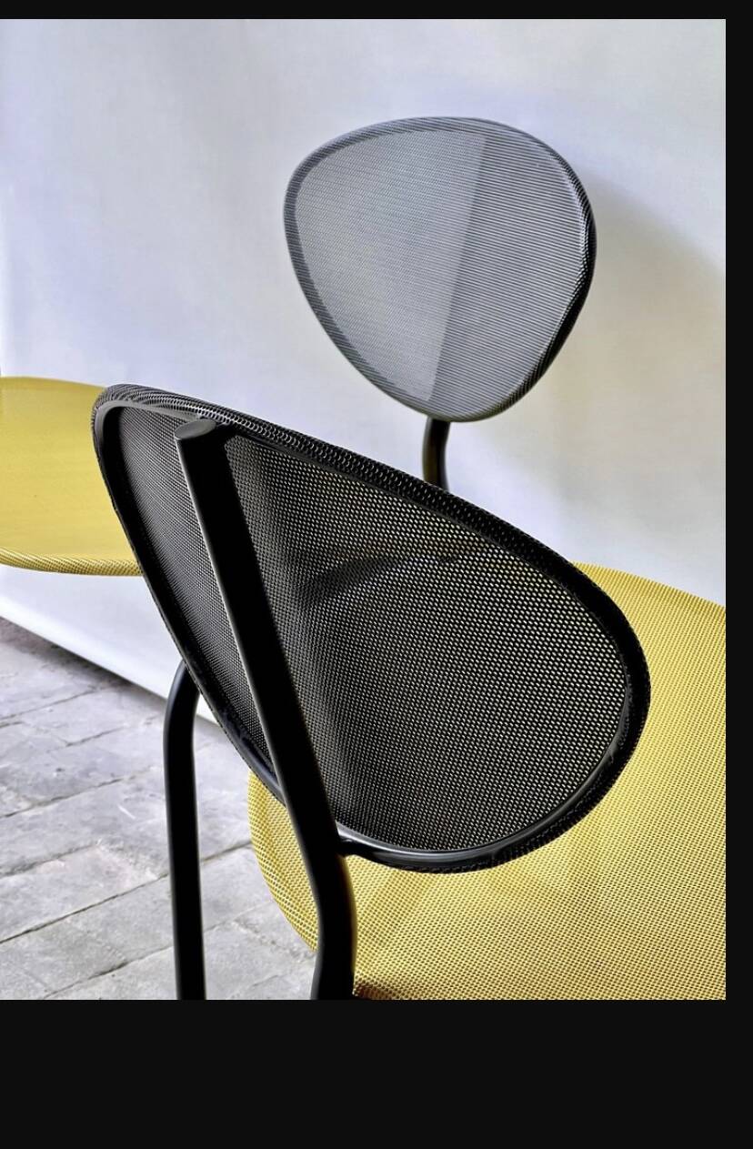 Nagasaki chairs by Mathieu Mategot edition Gubi