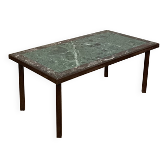 Indoor/outdoor marble coffee table