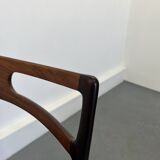 Danish Model 94 Side Chairs in Rosewood and Leather by J.Andersen for Christian Linneberg, 1960 s,