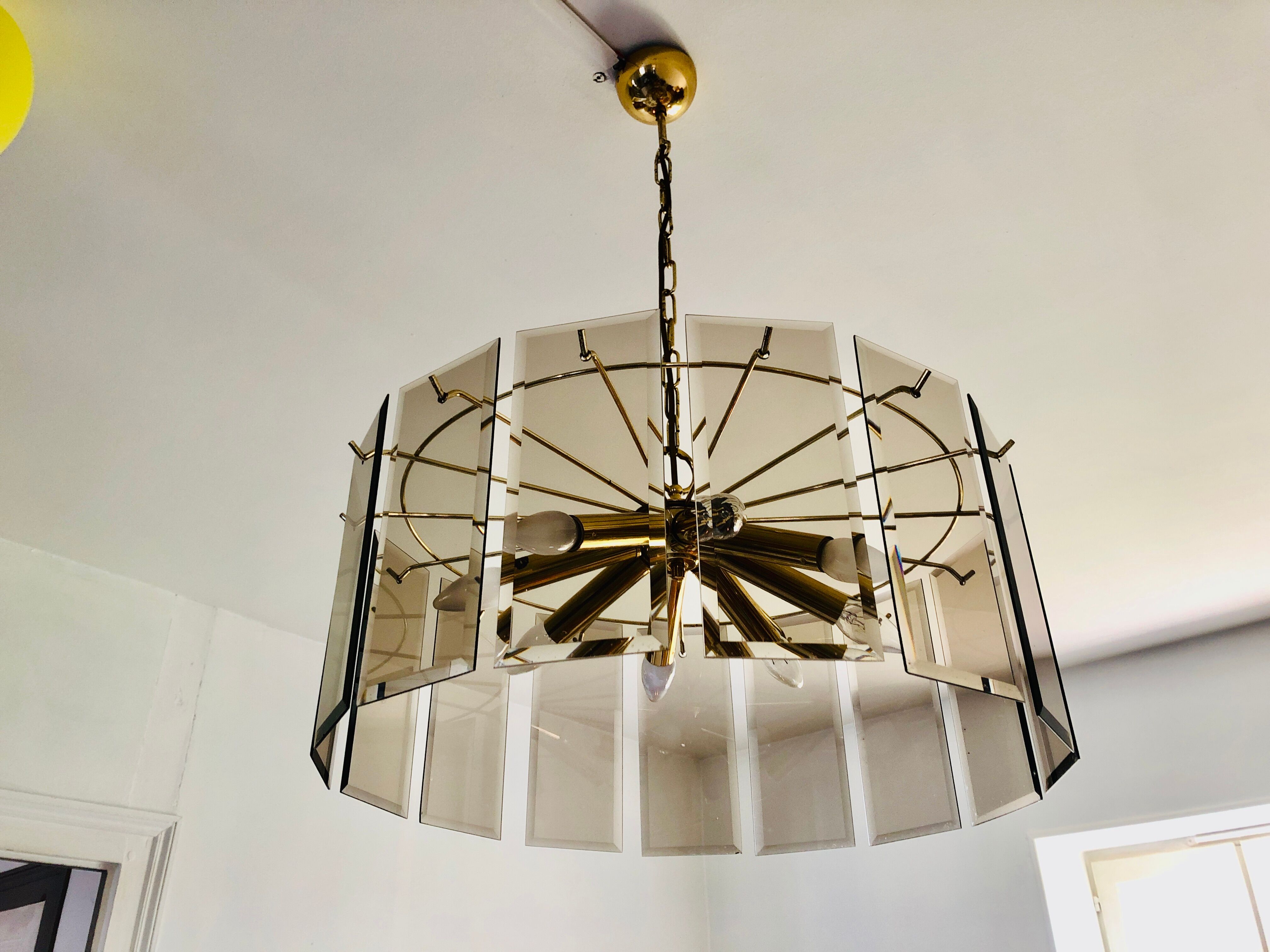 Large chandelier 8 burners 1970