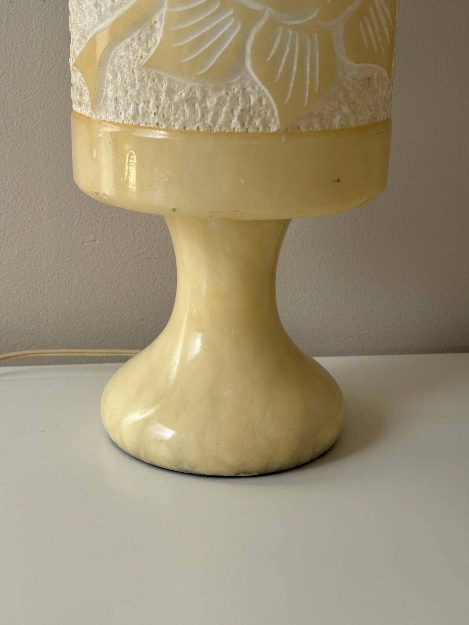 Lampe en albâtre