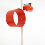 1970s Italian floor ashtray with newspaper holder