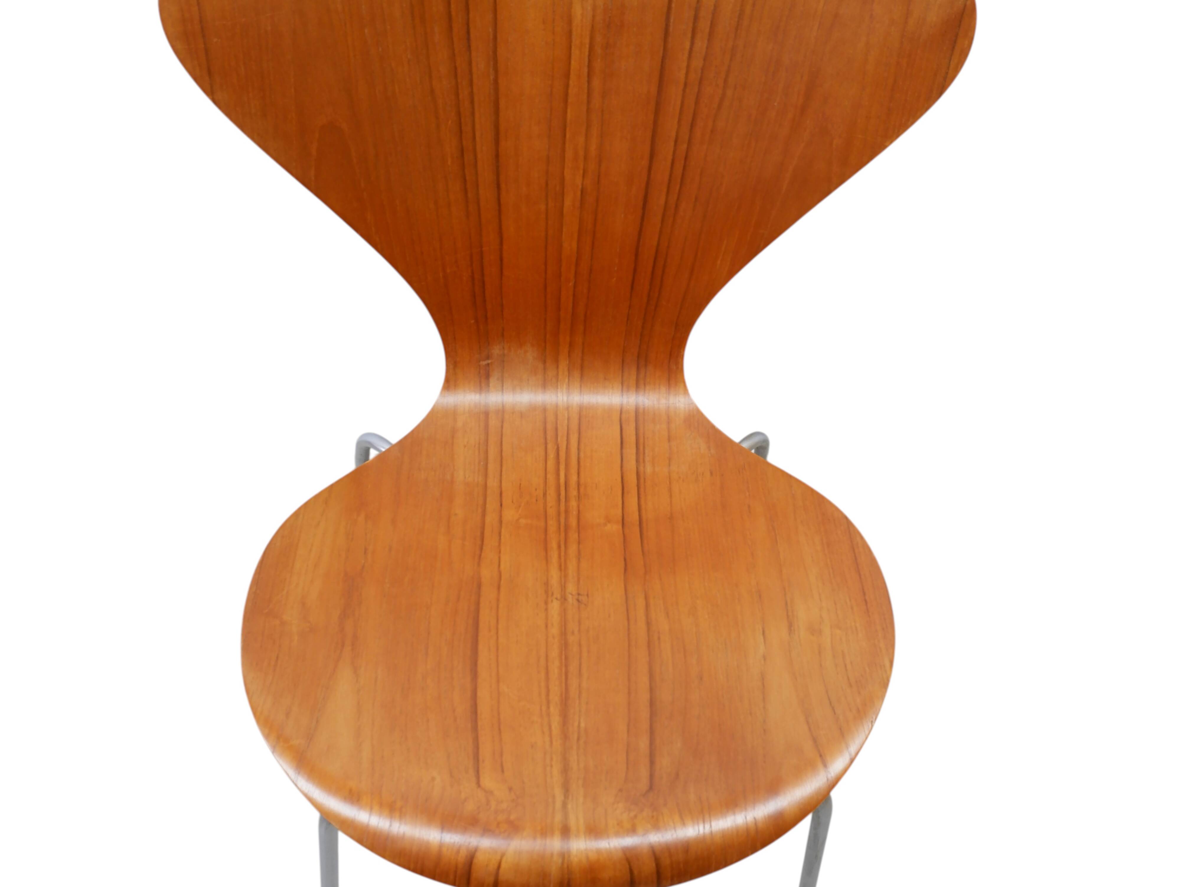 Rosewood butterfly chair designed by Arne Jacobsen, 1960s