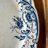 Plat faïence anglaise