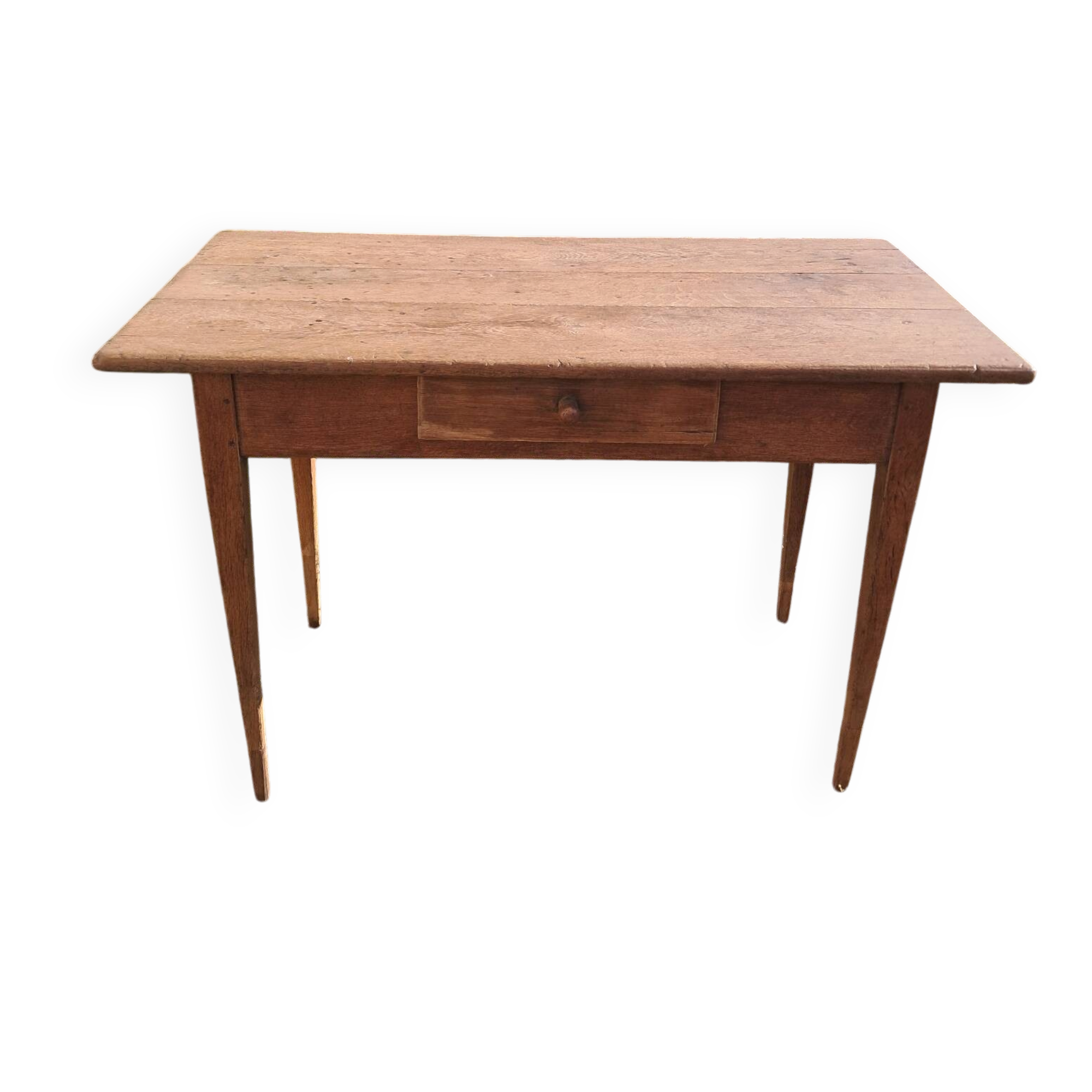 Small table in raw oak
