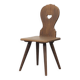 Chaise d'art populaire primitif