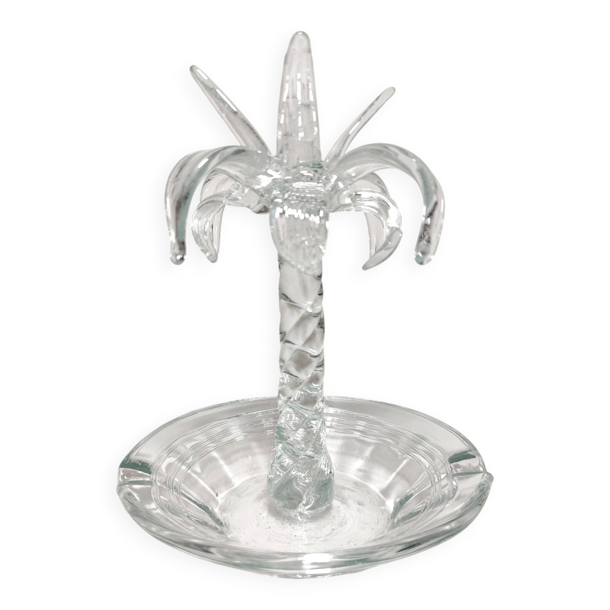 Glass ashtray. Spain, 1980s.