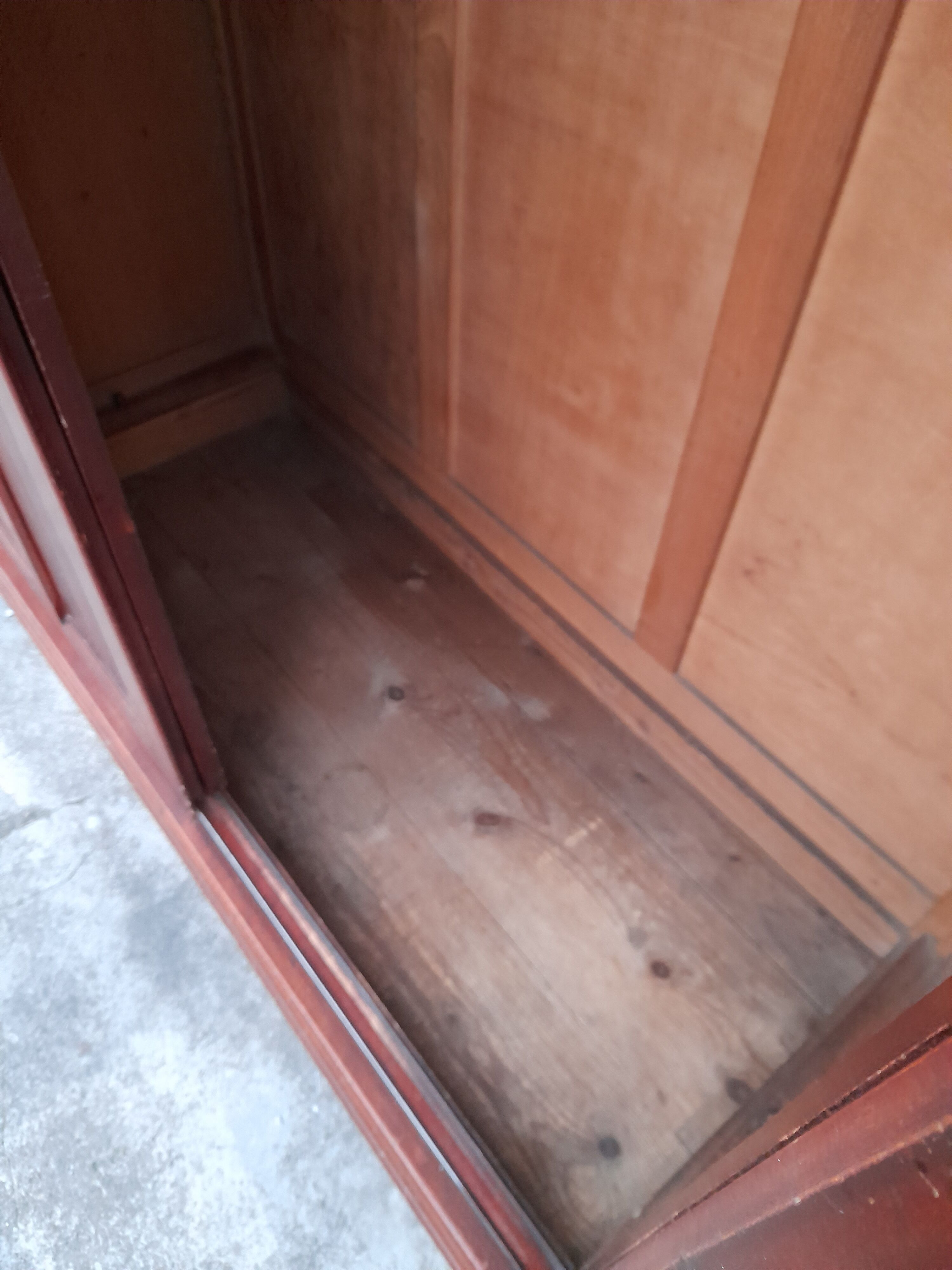Old Penderie wardrobe in Beech 1900
