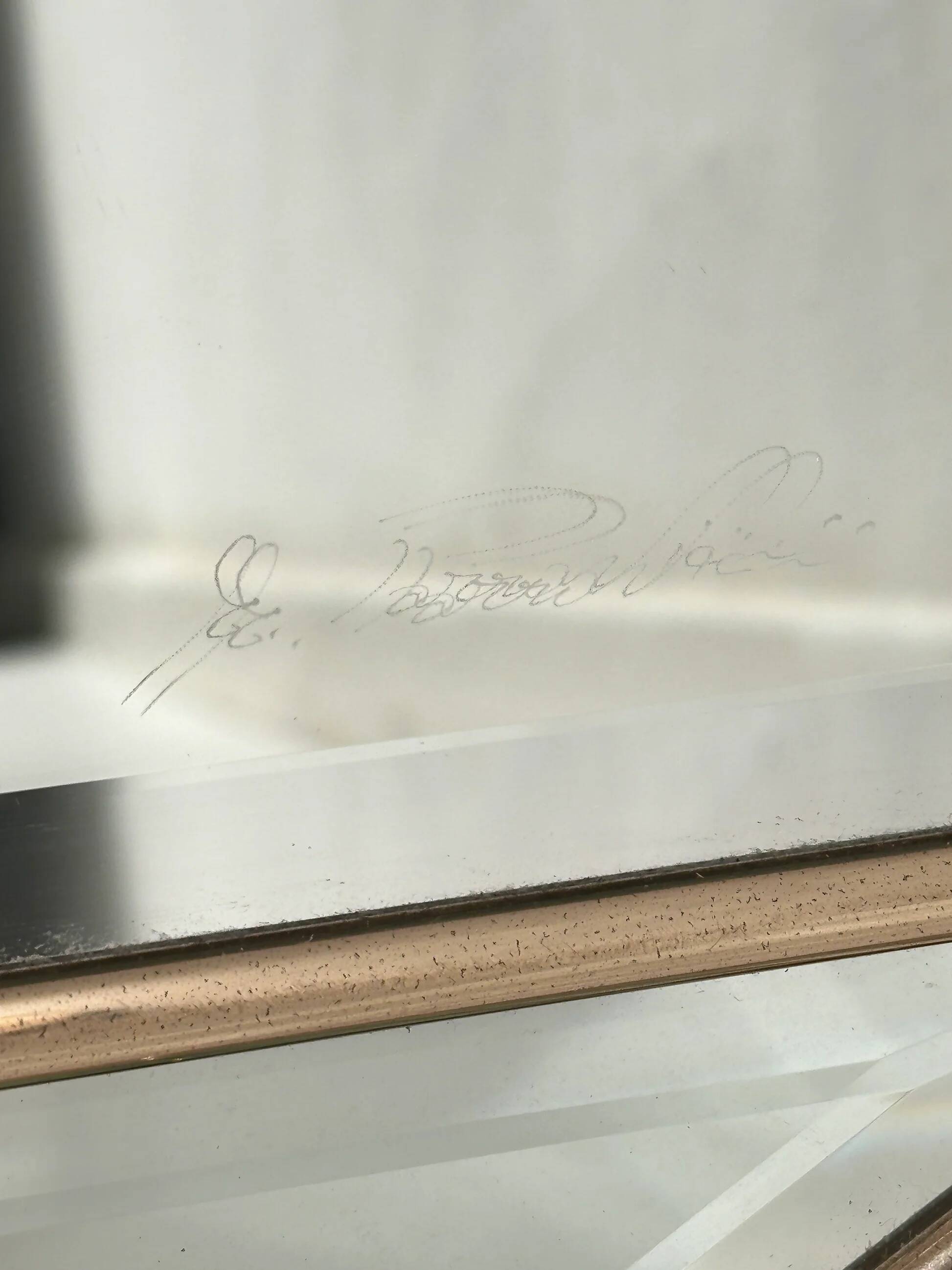 Miroir italien vintage XL