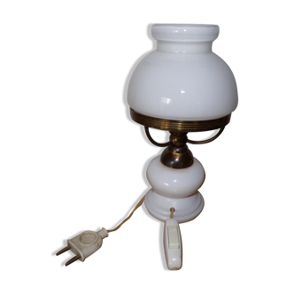 Lamp to put in vintage opaline
