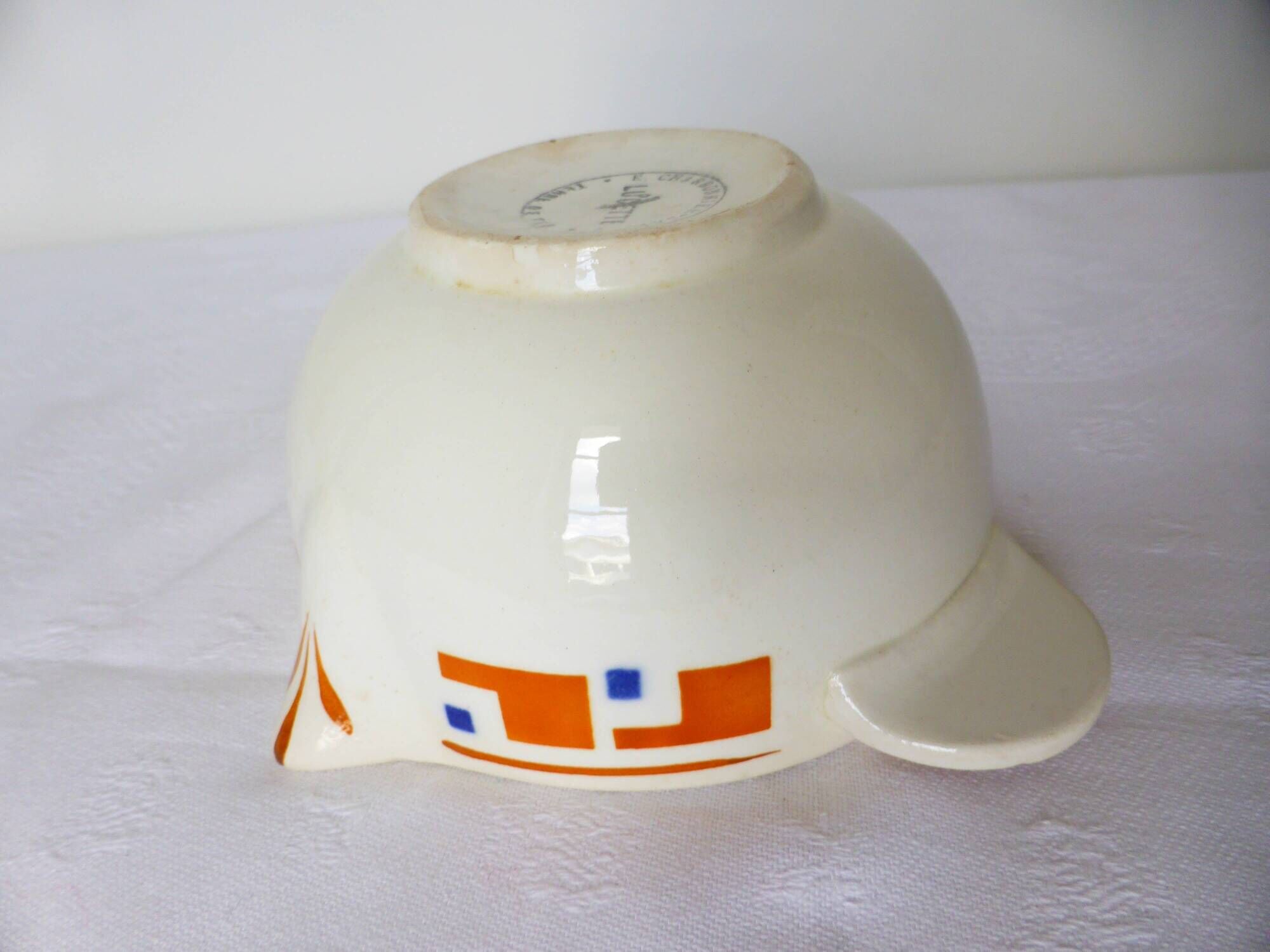 Saucière vintage en terre de fer des Salins modèle Lucette 210871