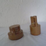 Pitcher pot and sugar pot in sandstone from Brenne france vintage