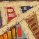 Tableau peinture composition abstraite xxe
