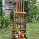 Old wooden croquet set
