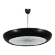 Josef Hůrka des années 1940 pour Napako Bauhaus UFO suspension, métal et verre, restaurée