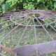 Corbeille panier h58 d59cm industrielle en fer