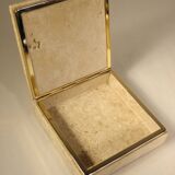 Mannelli travertine smoking set